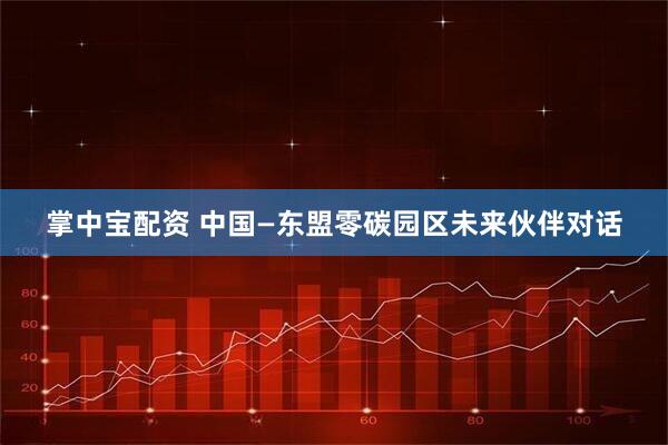 掌中宝配资 中国—东盟零碳园区未来伙伴对话
