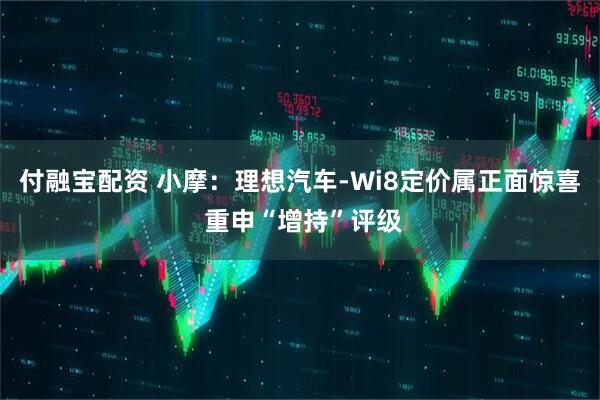 付融宝配资 小摩：理想汽车-Wi8定价属正面惊喜 重申“增持”评级
